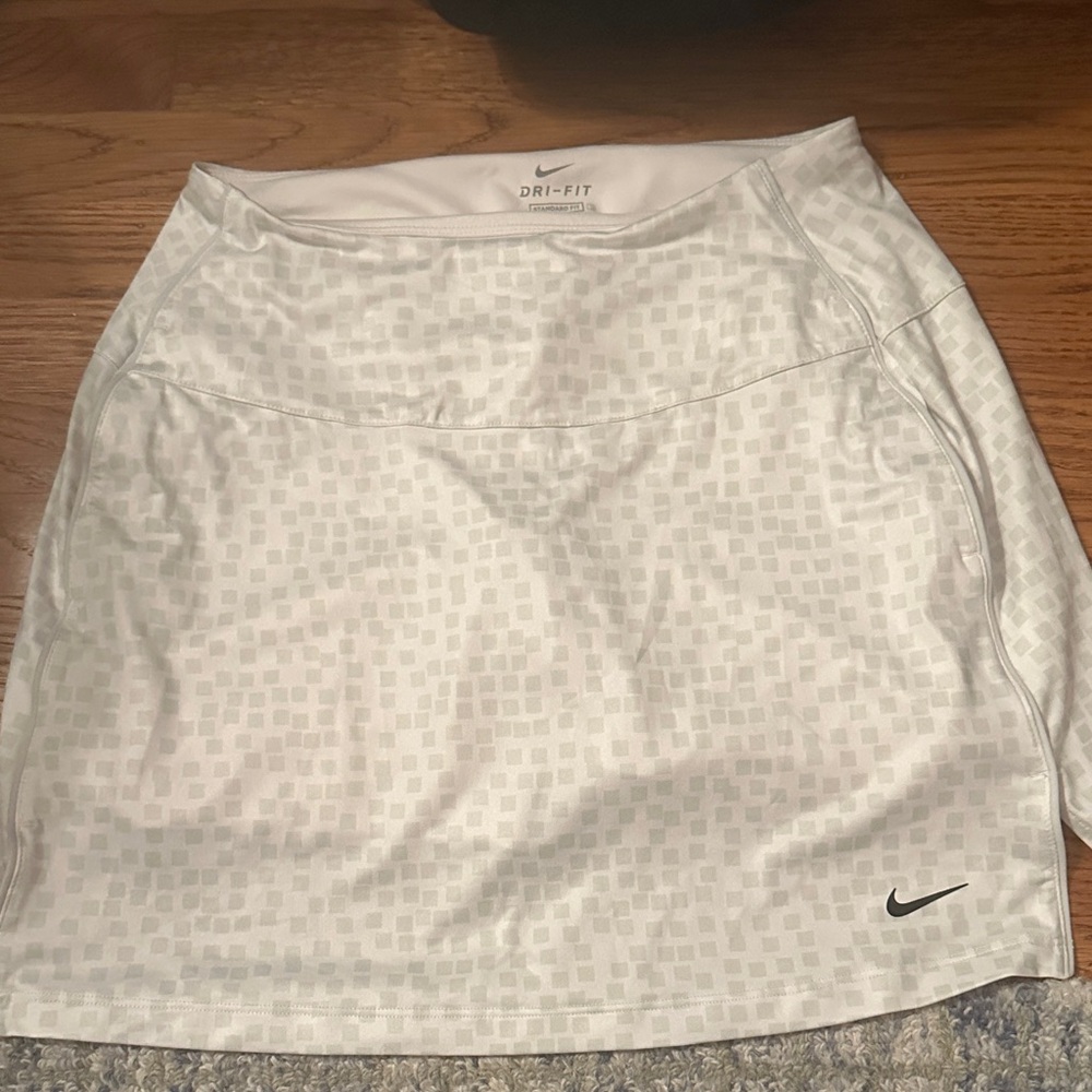 Nike Women's Light Gray Mini Skirt